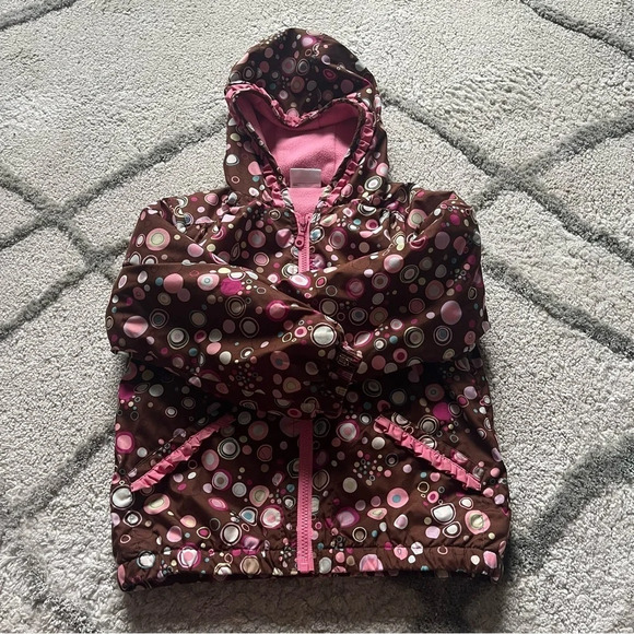 Hanna Andersson Fleece lined jacket colorful printed 120 size 6 / 7 - Picture 1 of 12